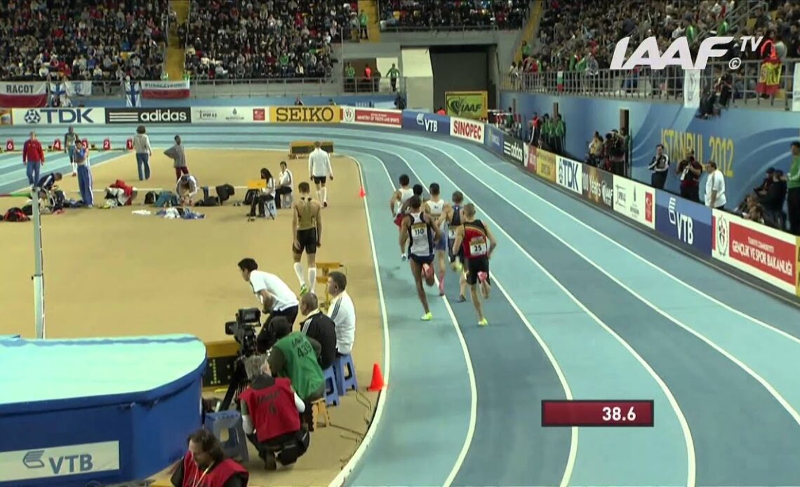 Uncut - 800m Men Final - World Indoor Championships Istanbul 2012