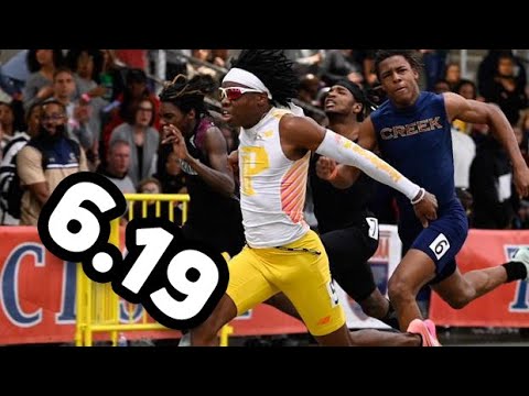 Was It A False Start?!? Antwan Hughes Jr. Dominates 55m, Sets New NC State Meet Record In 6.19!