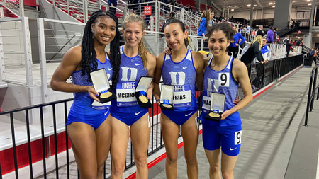 Women’s DMR Captures Gold Medal Behind ACC-Record Breaking Performance
