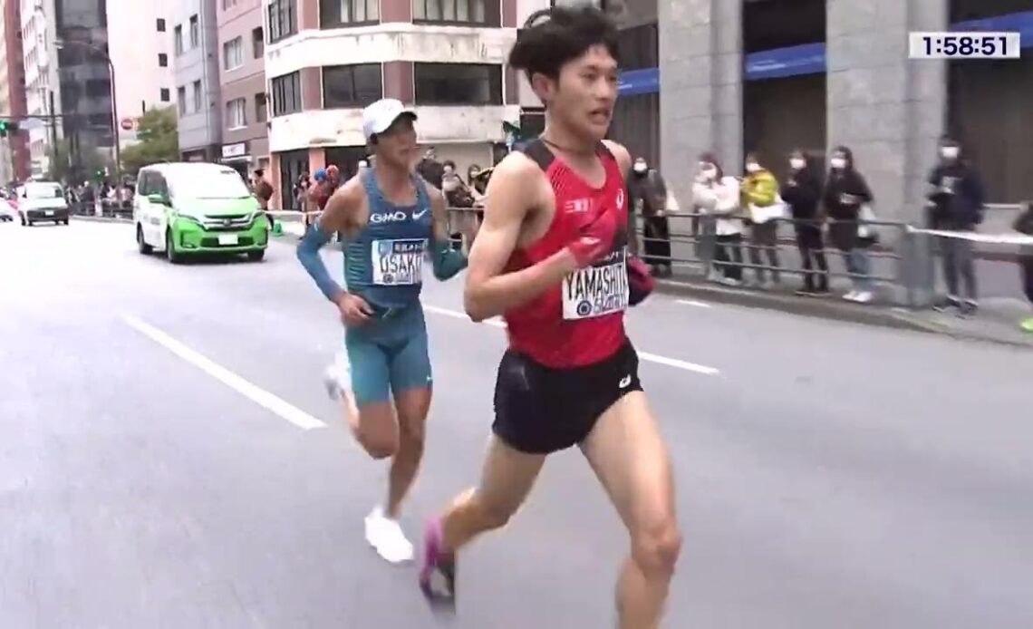 2023 Tokyo Marathon Men's Last 5k: Wild Sprint Finish!