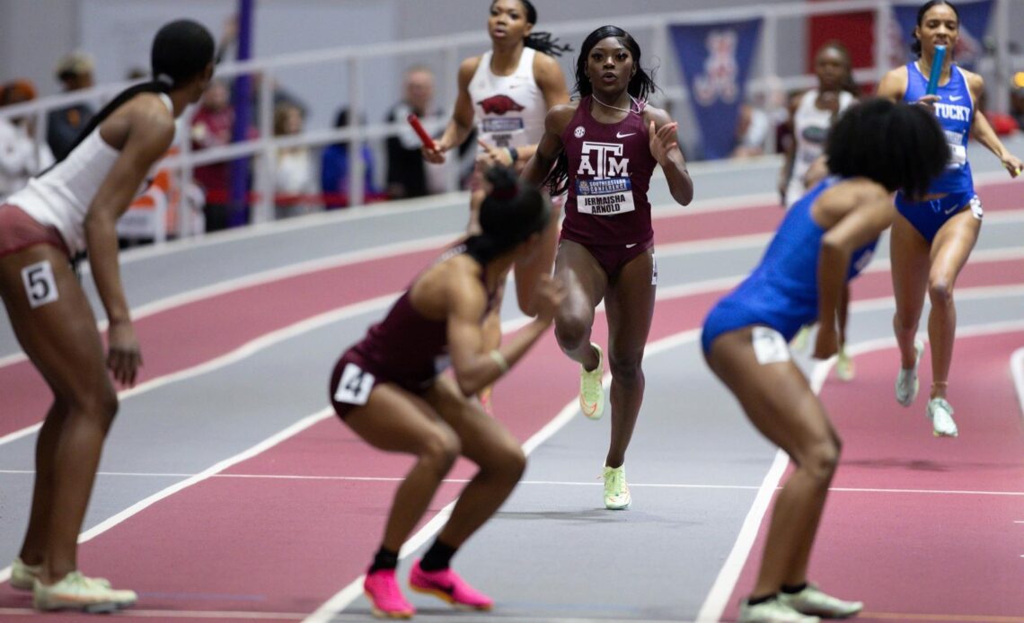 Aggies Qualify Seven Individuals, Two Relays to NCAA Indoor Championship - Texas A&M Athletics