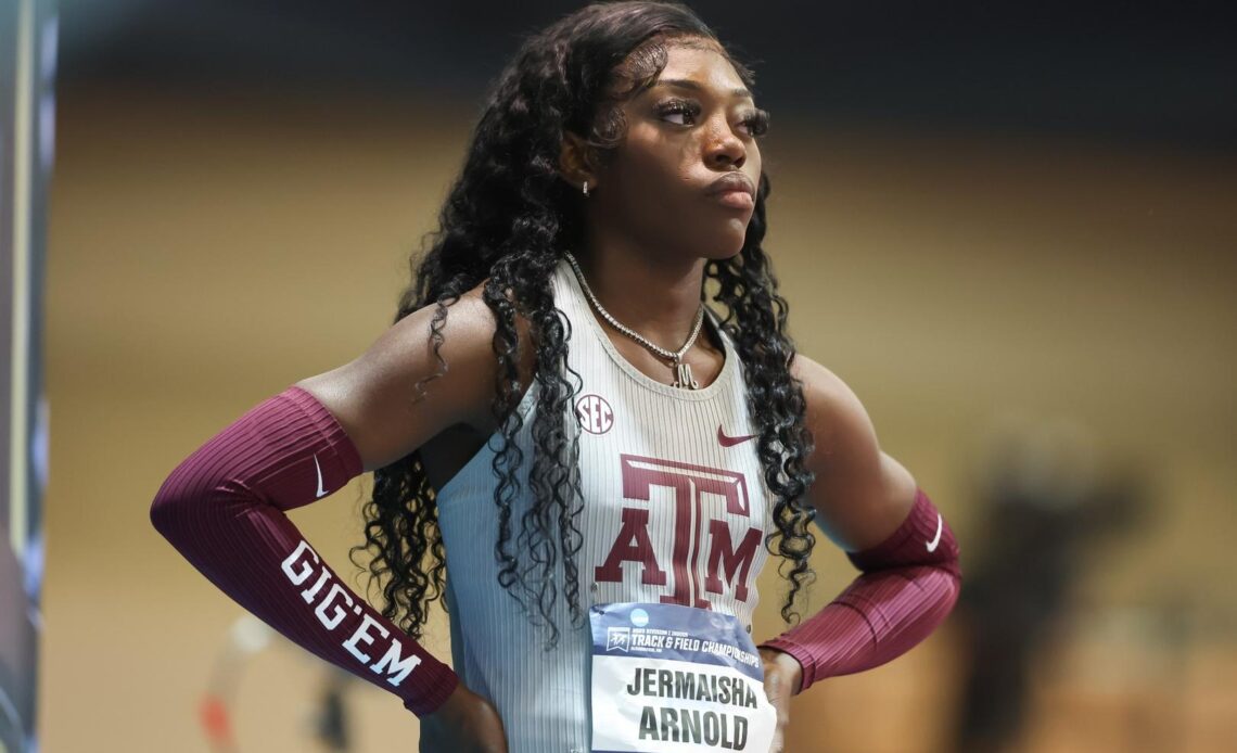Arnold Qualifies for Finals to Highlight Day One of NCAA Meet - Texas A&M Athletics