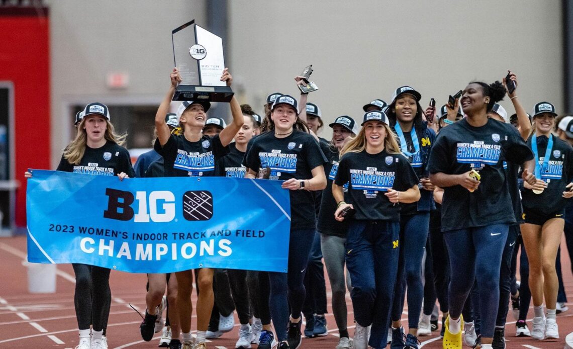 Big Ten Champs! Wolverine Women Claim First Indoor Title Since 2016