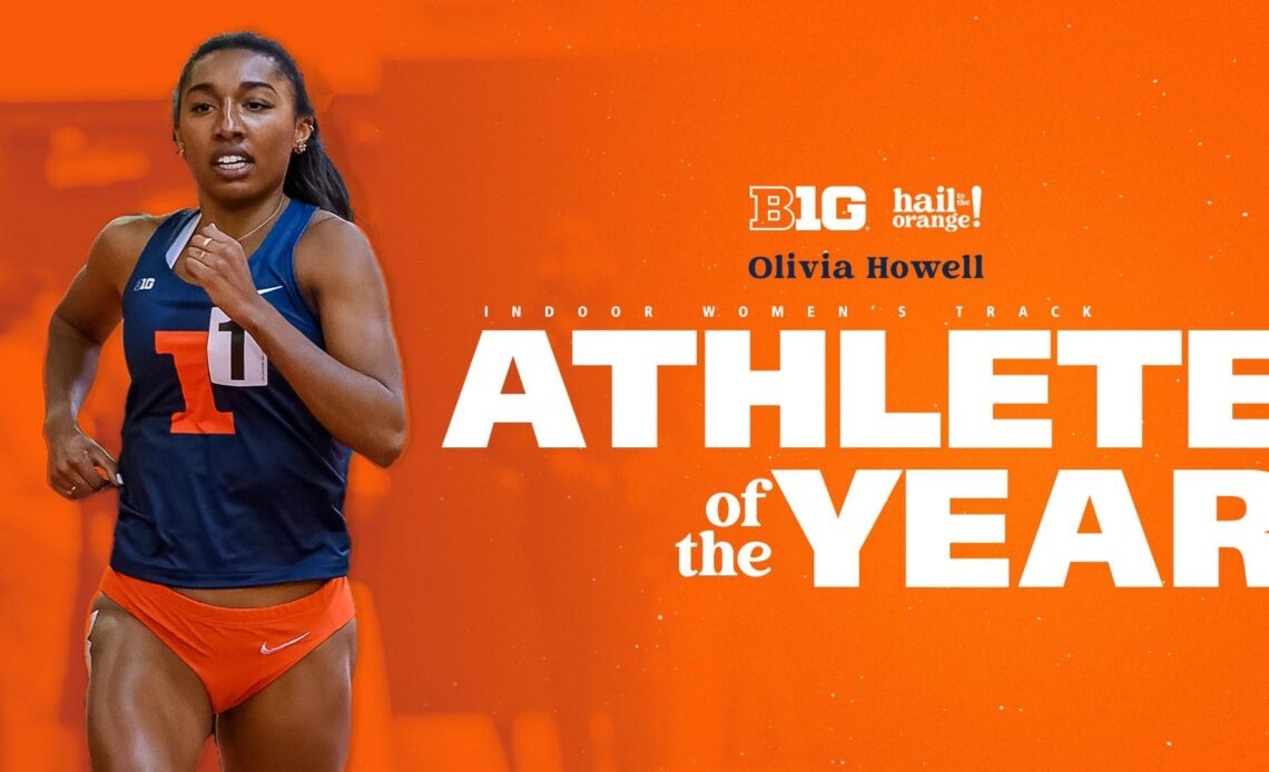 Howell Named Big Ten Indoor Track Athlete of the Year