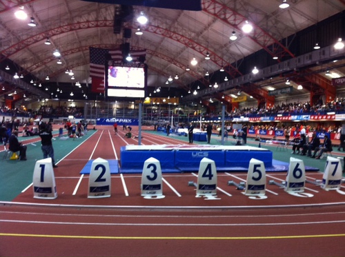MY MILLROSE UPDATE:  GIL DODDS 4:05.3 TO YARED NUGUSE 3:47.38. CLIMBING ALL THOSE STAIRS TO SITTING THIS ONE OUT.   