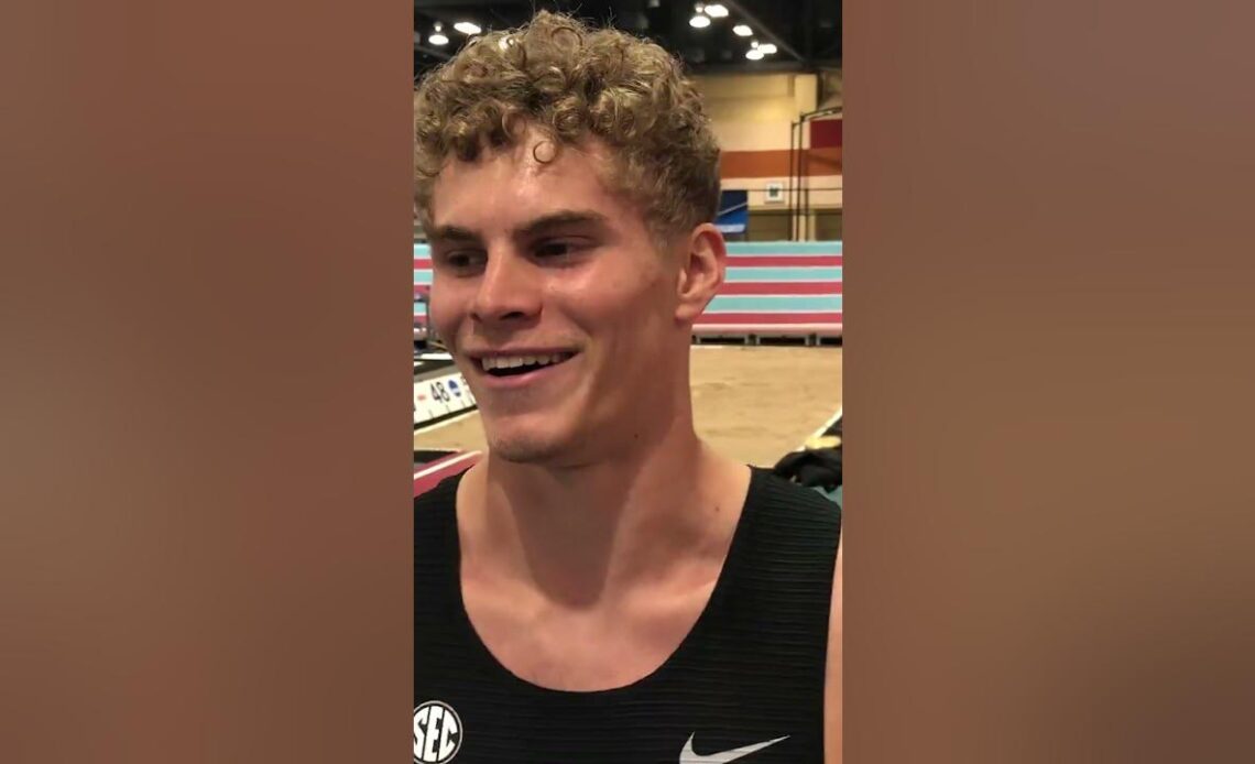 Matthew Boling Isn't A Math Guy, But He Knows 200m NCAA Title Could Mean Fast Times Outdoor #shorts