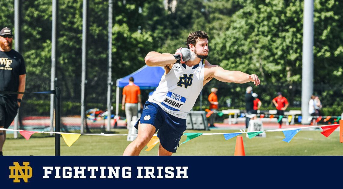 Shoaf Takes First in Shot Put at Victor Lopez Invite – Notre Dame Fighting Irish – Official Athletics Website