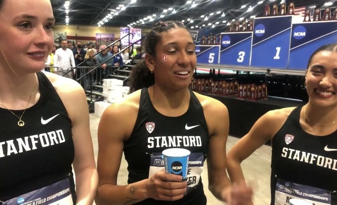 Stanford Women Win The NCAA DMR In DRAMATIC Fashion