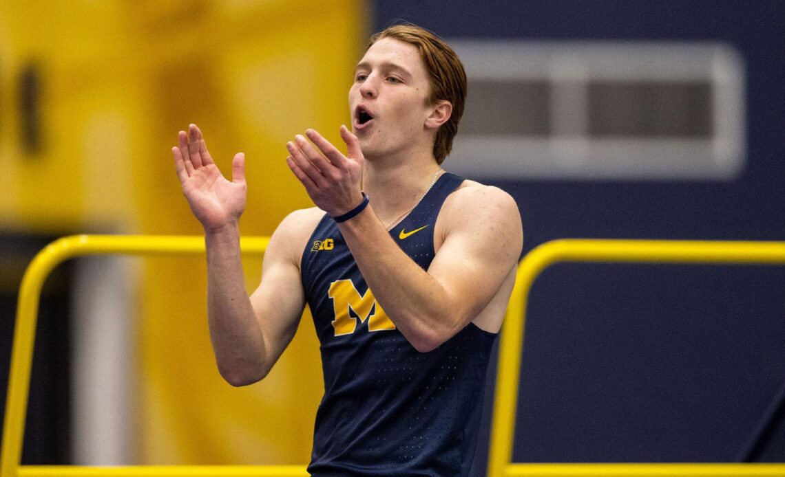 Strong Showing in Field Events Highlights Michigan's Day at Silverston Invitational