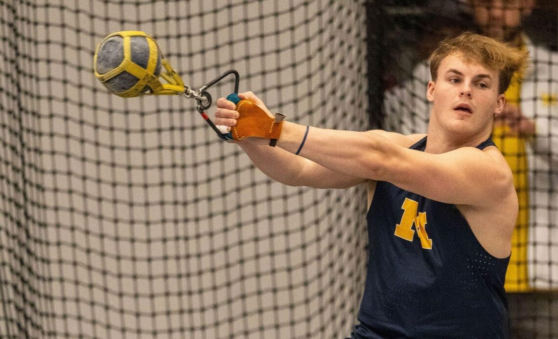 Winter Wins Hammer Throw as Michigan Closes Out Black and Gold Invitational
