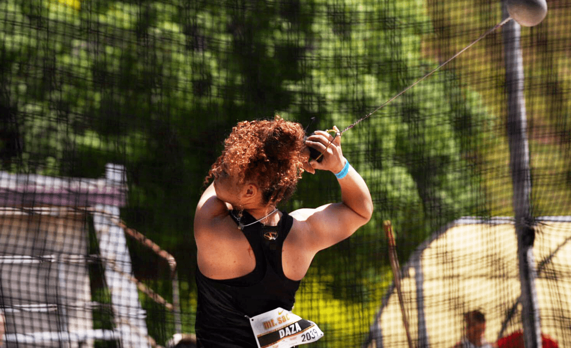 Daza Climbs Hammer Throw Leaderboard at Mt. SAC Relays