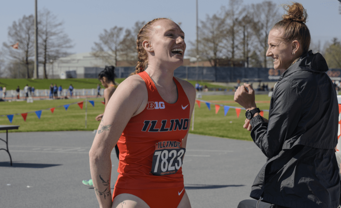 Four Illini Win Events on Third Day at Mount SAC Relays