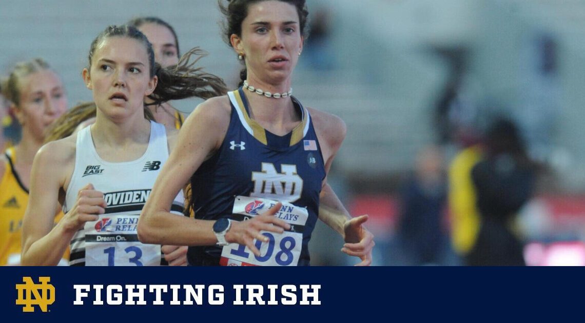 Irish Take Home Four Top Five Finishes at Penn Relays – Notre Dame Fighting Irish – Official Athletics Website