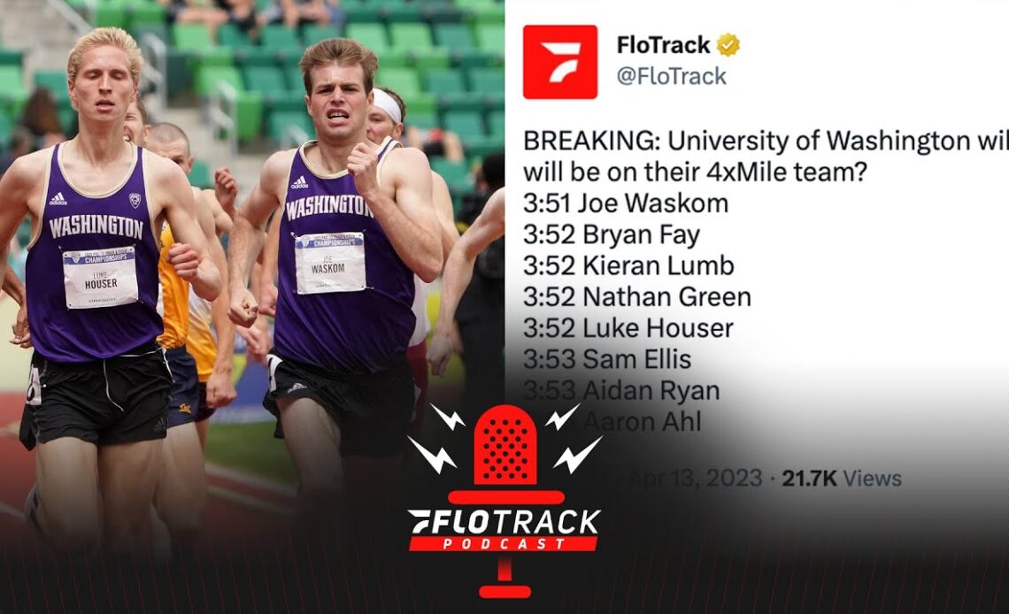 Is The World Record Possible For The Washington Men In The 4xMile At Penn Relays?