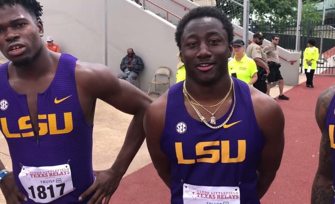 LSU Predicts They Will Break The NCAA 4x1 Record THIS YEAR
