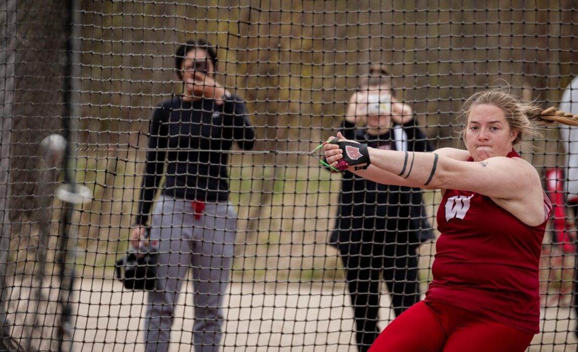 Lindeman breaks school record in hammer throw