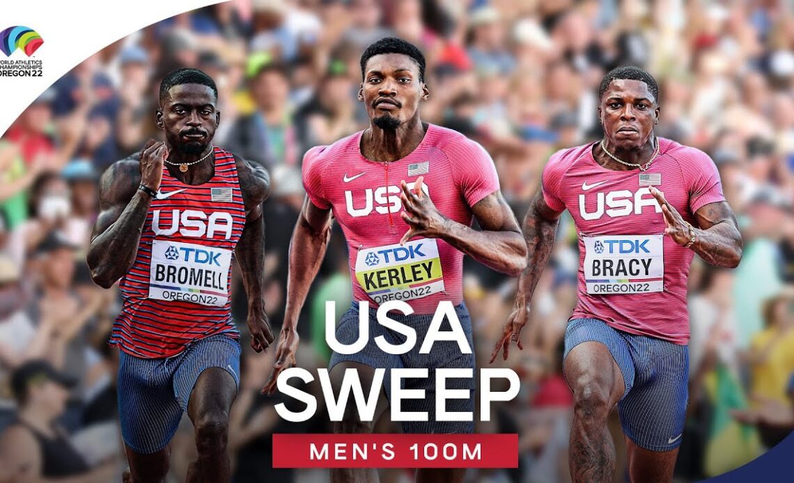 Men's 100m Final | World Athletics Championships Oregon 2022