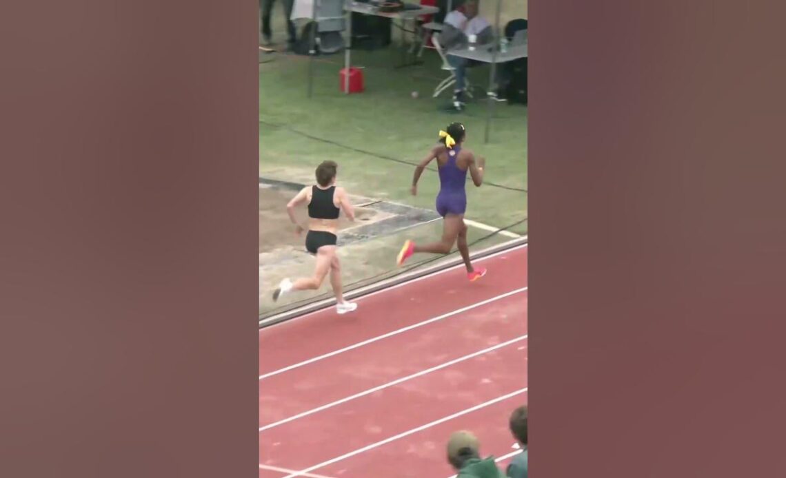 Nikki Hiltz Squeezes Past Michaela Rose In 800m Thriller! #shorts
