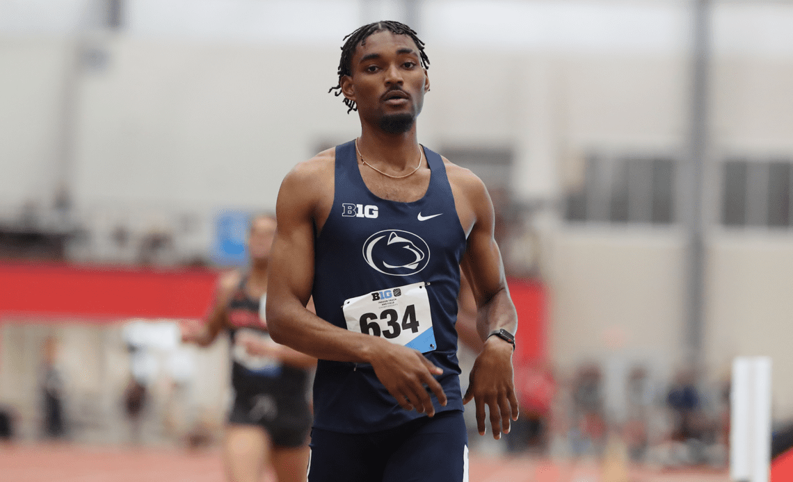 Roban Collects Big Ten Men’s Track Athlete of the Week Recognition