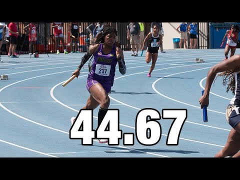 This Maryland Powerhouse Clocks Insane 44.67 At The Florida Relays