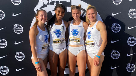 Women’s 4x400m Dispatches ACC Record, Men’s 4xMile Shatters School Record