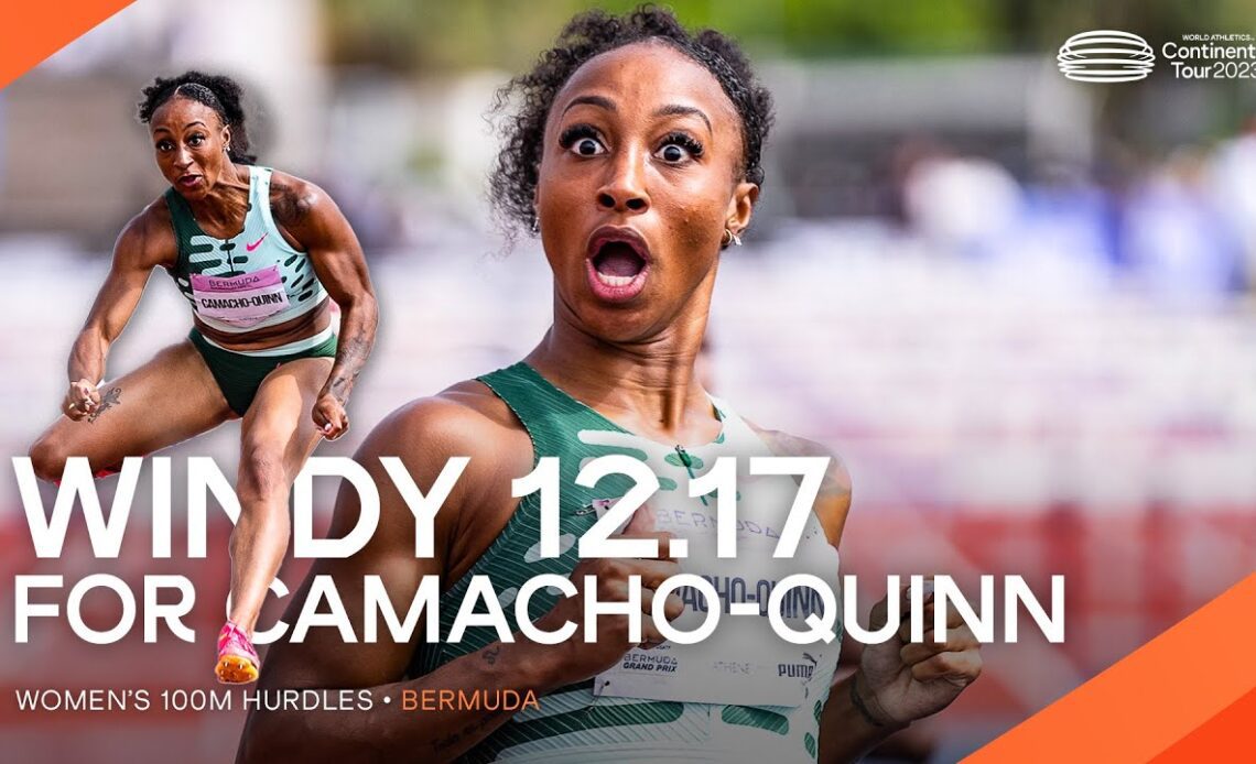 12.17w for Jasmine Camacho-Quinn in Bermuda | Continental Tour Gold 2023
