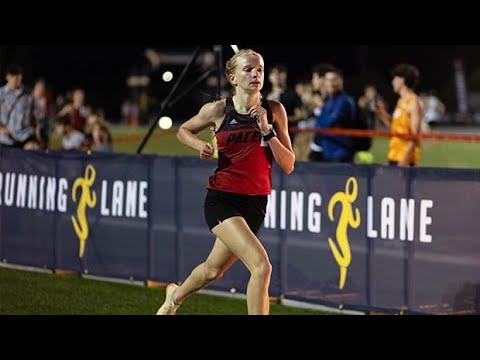A Meet Record In The Girls 3,200m At RunningLane Track Championships!