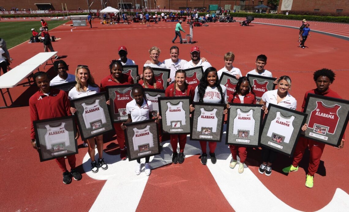 Alabama Claims Seven Event Titles, Honors Senior Class on Final Day of Crimson Tide Invitational