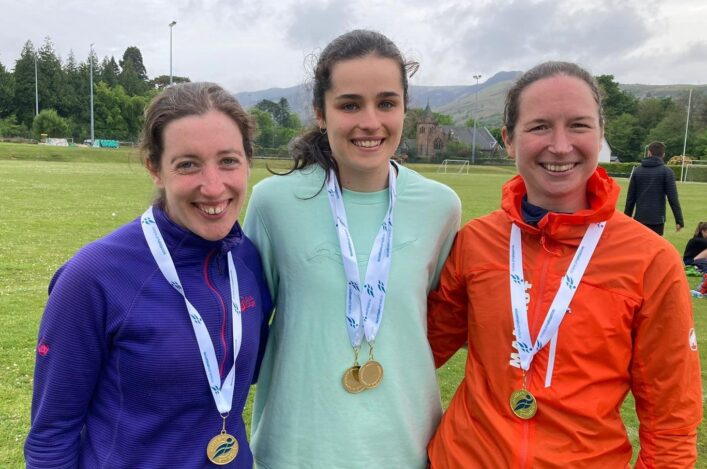 Andy and Holly land Scottish Senior hill titles on Arran