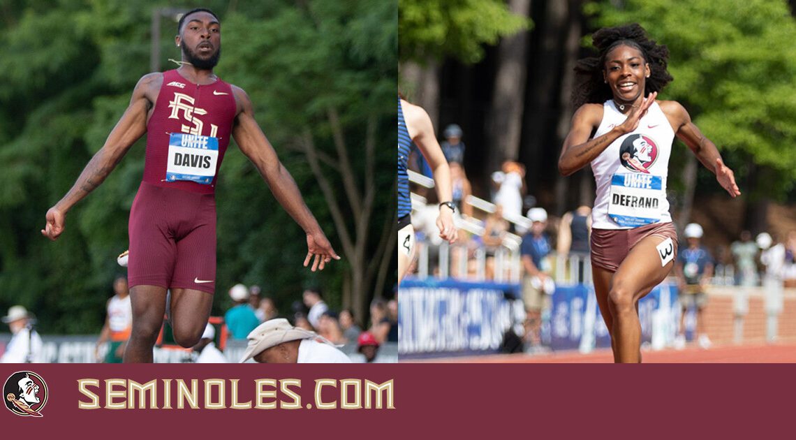 DAVIS, DEFRAND NAMED ACC OUTDOOR TRACK AND FIELD MVPS