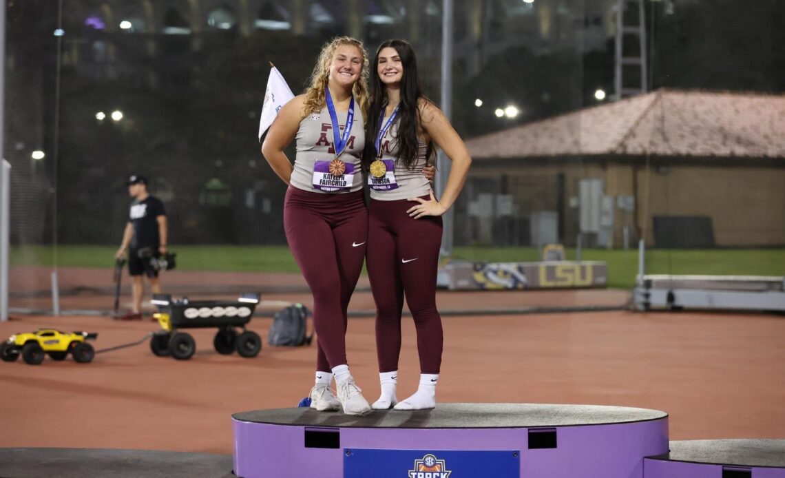 Davidson Wins SEC Title, Fairchild Collects Bronze on Day One of SEC Outdoor Championships - Texas A&M Athletics
