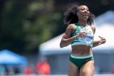 DyeStat.com - News - Jasmine Camacho-Quinn Delivers Big Hurdles Win At USATF Los Angeles Grand Prix