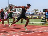 DyeStat.com - News - Serra's Rodrick Pleasant Equals California 100-Meter Record, Highlighting Several State-Leading Marks at CIF-Southern Section Masters Meet