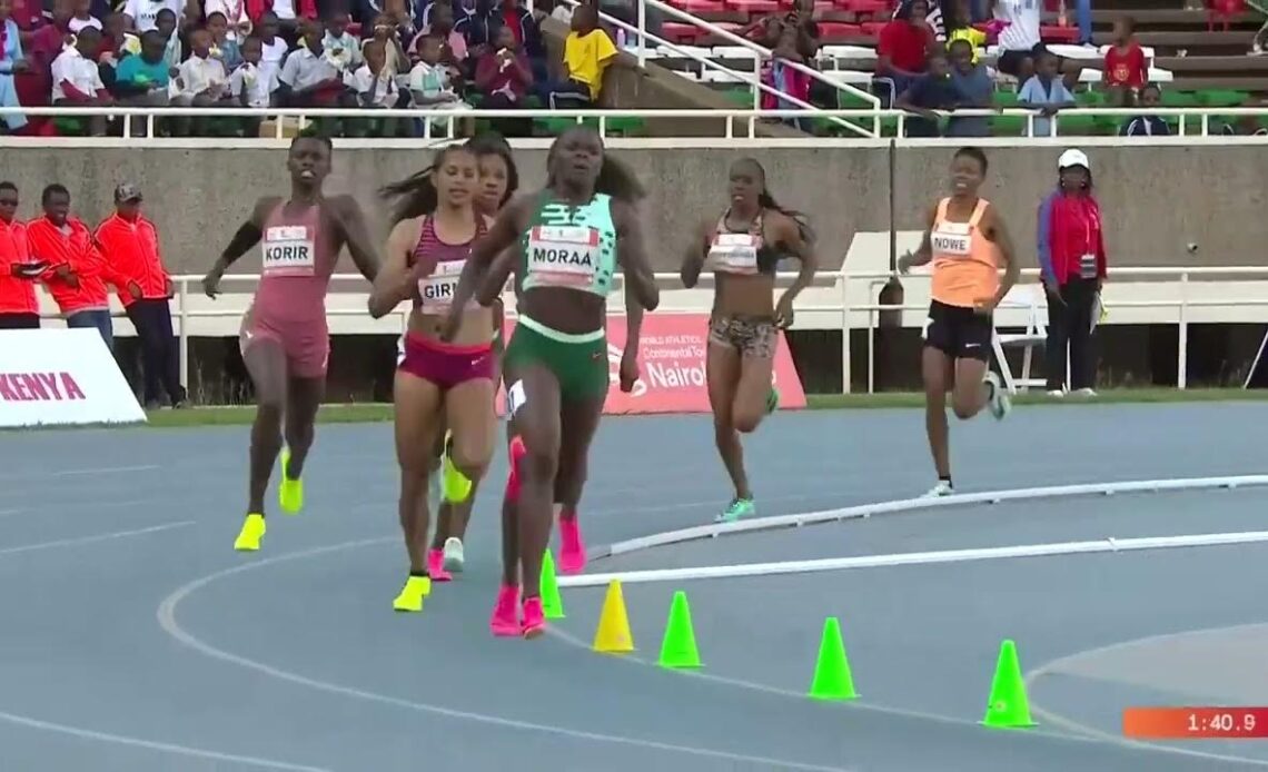 Kenya's Mary Moraa DOMINATES 800m In Nairobi