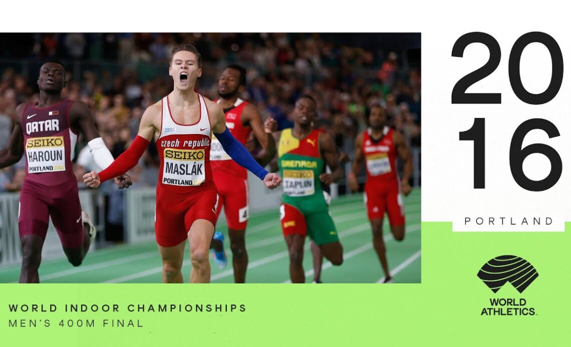 Men's 400m Final | World Indoor Championships Portland 2016