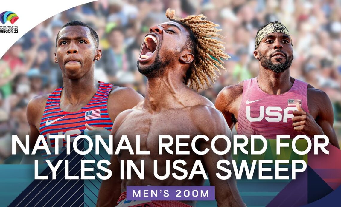 Men's 200m Final | World Athletics Championships Oregon 2022