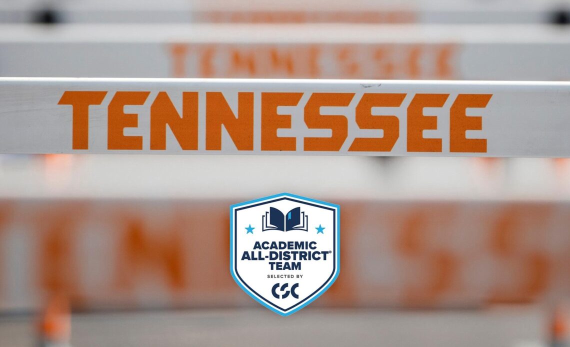 Seven UT Track Athletes Recognized On CSC Academic All-District Team