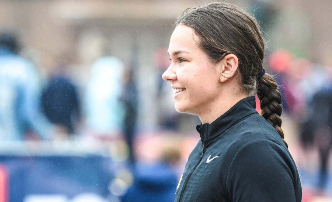 Steigenga Earns ACC Women’s Co-Field Performer of the Week