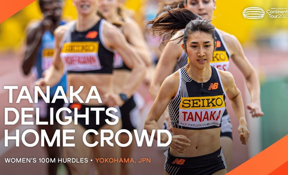 Tanaka kicks to 1500m win | Continental Tour Gold 2023