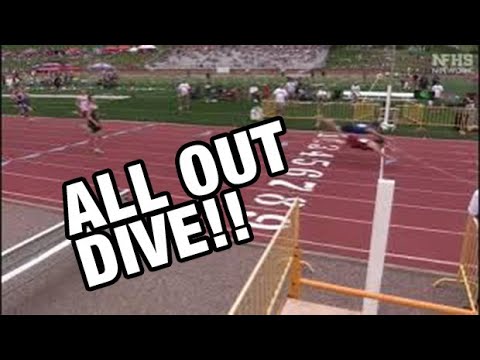 This State Championship 400m? It Was Decided By DUALING DIVES!