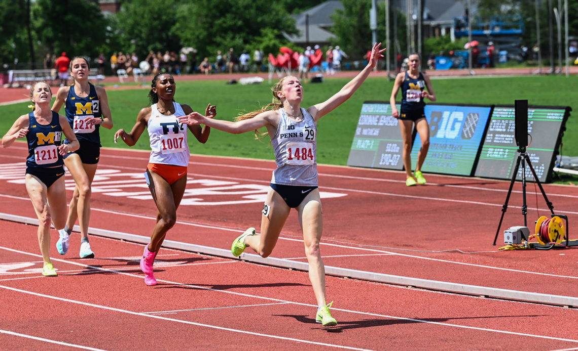Track & Field Finishes Strong on Final Day of Big Ten Outdoor Championships