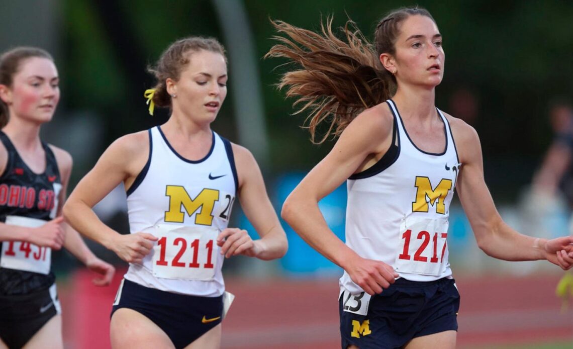 VanderLende, Saenz Lead Way for Third-Place Wolverines on First Day of B1G Championships