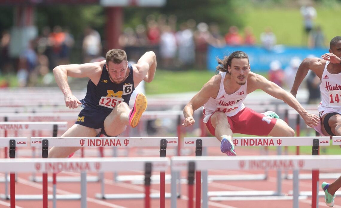 Wolverine Men Close Big Ten Outdoor Championships With Top-Five Team Finish