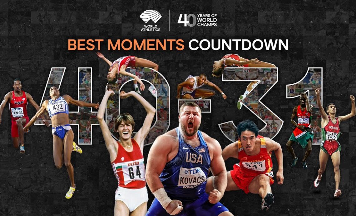 40 Greatest World Athletics Championships Moments | 40-31