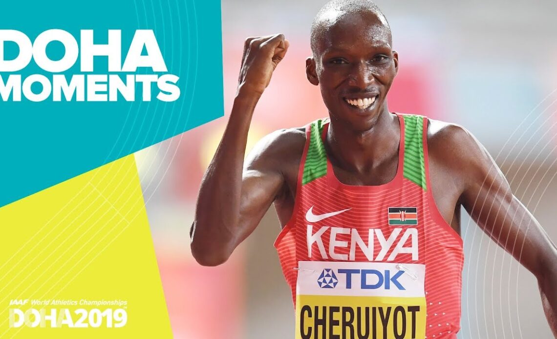 Cheruiyot Charges to 1500m Gold | World Athletics Championships 2019 | Doha Moments