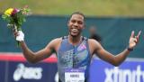 DyeStat.com - News - Zharnel Hughes Rules at Randall's Island With British 100-Meter Record, World Lead at USATF NYC Grand Prix