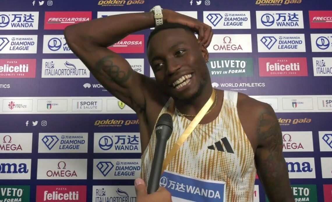 Grant Holloway Rebounds From Loss To Win Florence Diamond League VCP