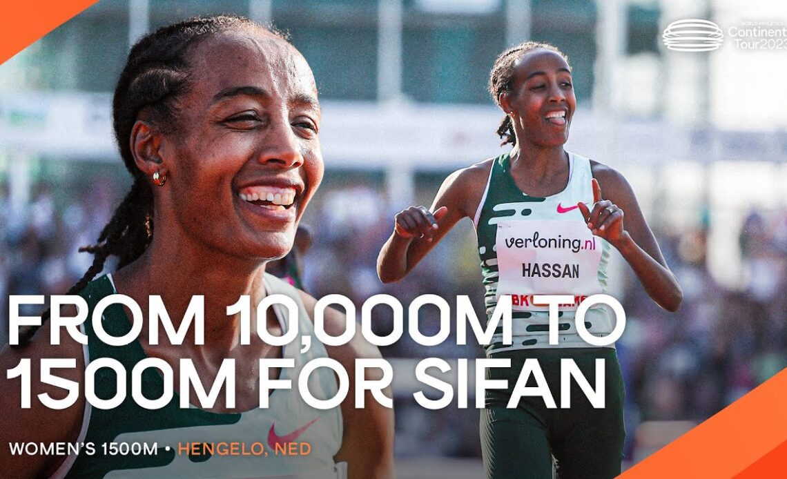 Hassan kicks to 1500m win in Hengelo | Continental Tour Gold 2023