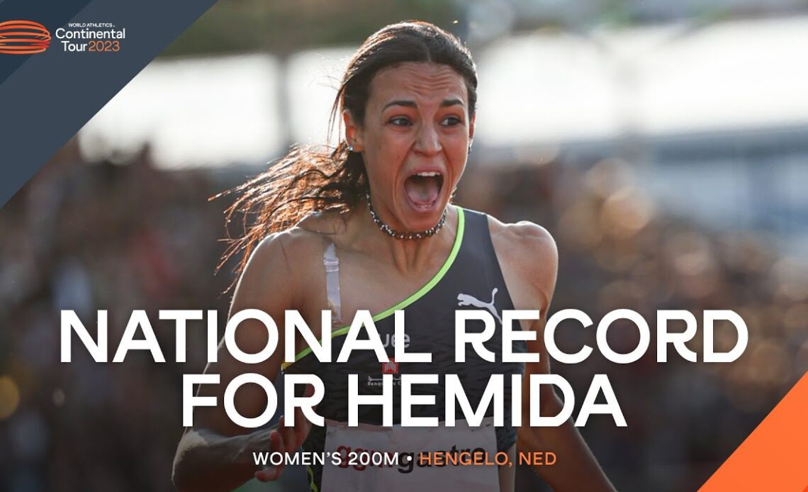 Hemida clocks Egyptian 200m record | Continental Tour Gold 2023