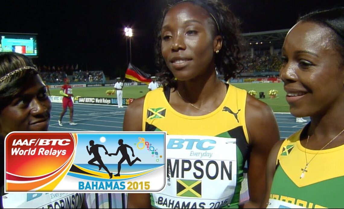 IAAF World Relays Bahamas 2015 - 2 Laps Women Final - Team JAM Silver